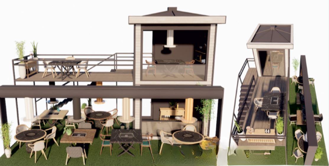 2 Katlı (Dubleks) Yaşam Alanı: Giyotin Camlı ve Modern Tasarım