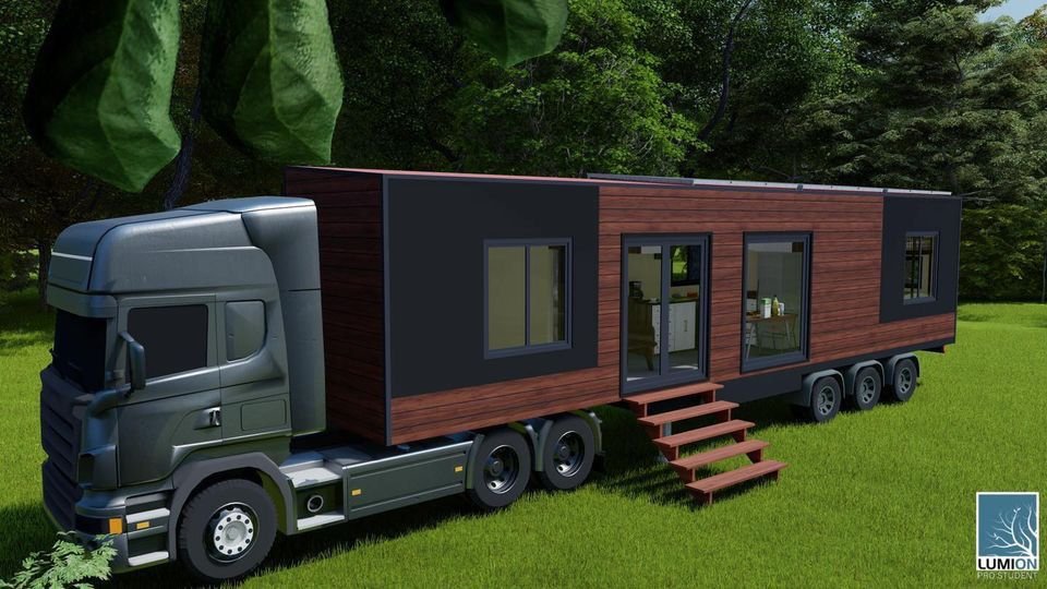 Long House Model 34: O4 Belgeli ve Geniş Tasarımlı Taşınabilir Mobil Ev